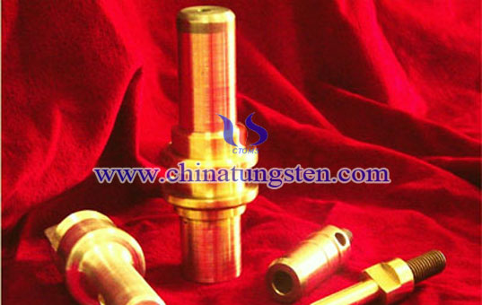 Contacts électriques haute tension en cuivre au tungstène Picture